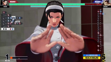 KOF XV - Combo Missions - Chizuru Kagura