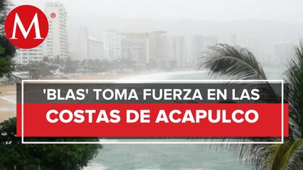 Reportan daños por depresión tropical en Guerrero