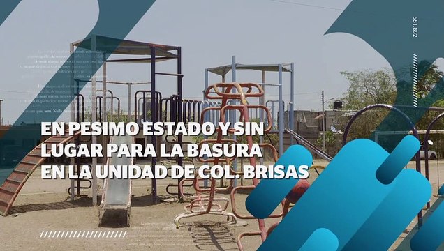 Unidad col. Brisas en pésimo estado y sin cestos para la basura | CPS Noticias Puerto Vallarta