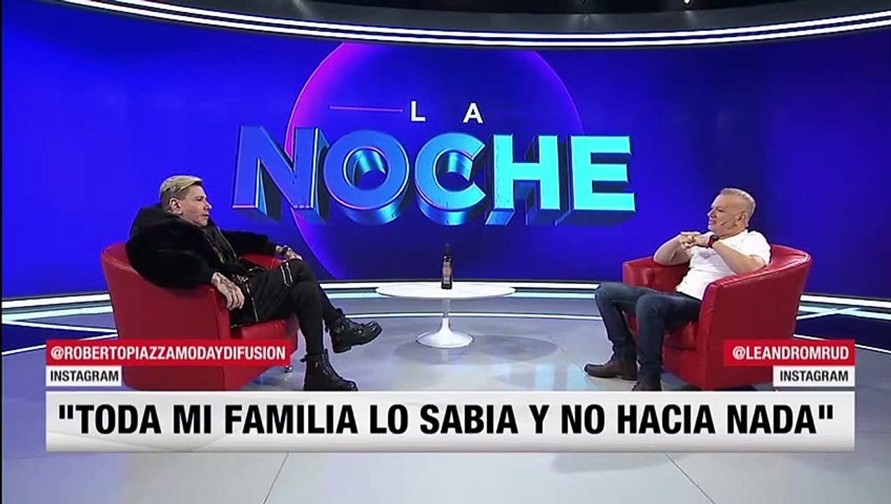 Roberto Piazza reveló que fue violado por su hermano: "Yo tenía 6 años y él 25"