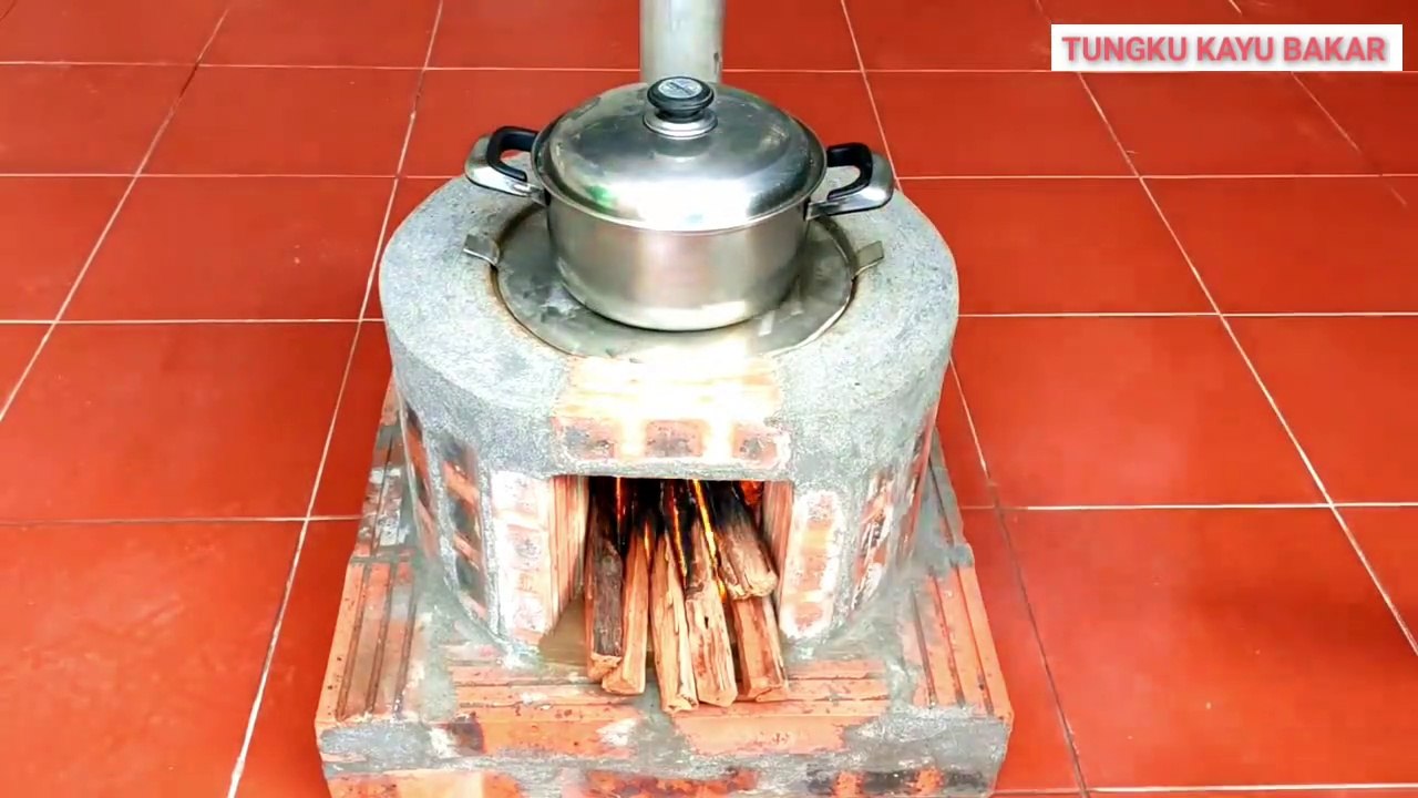 Tungku kayu bakar 24 || How to make firewood stove