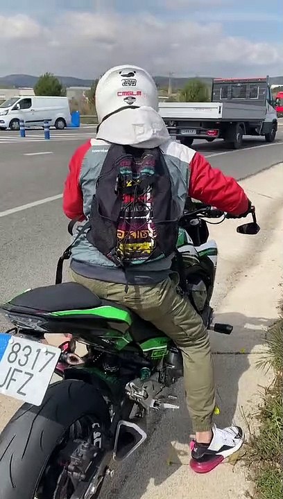 Motorcycle Kawasaki ninja 250R