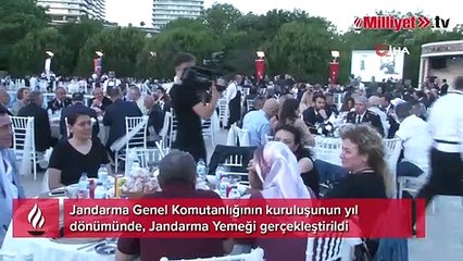 Kuruluşunun 183'üncü yılında Geleneksel Jandarma Yemeği