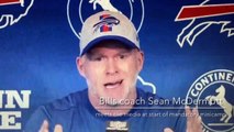 Sean McDermott at mandatory minicamp