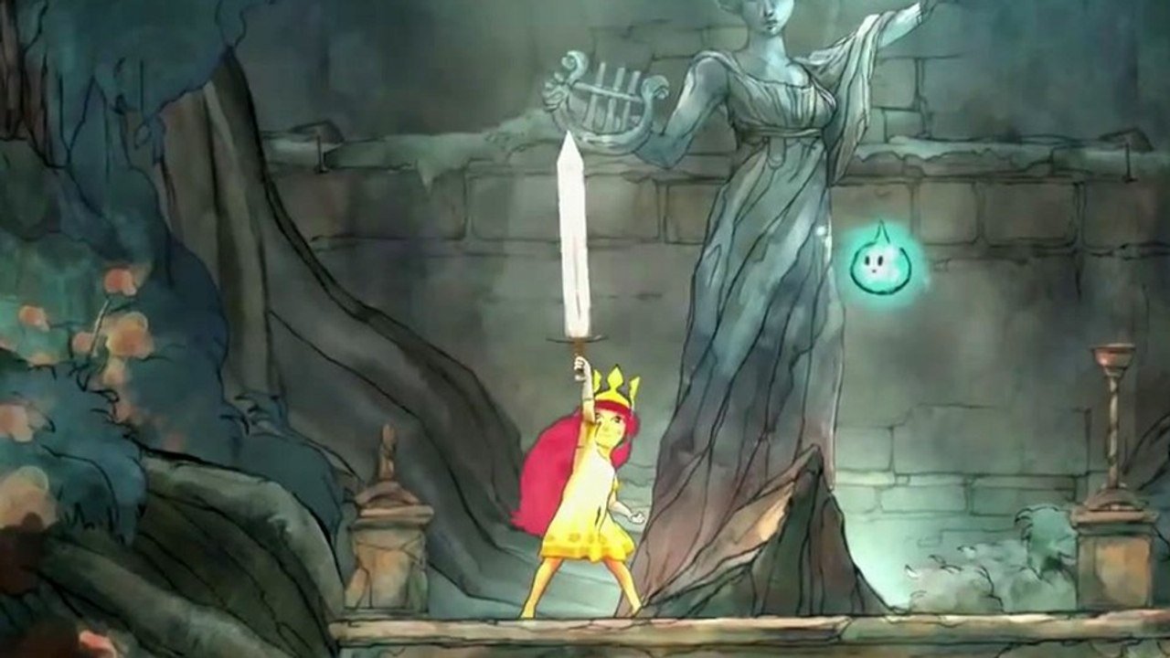 Child of light - 17 minuten gameplay aus dem märchen-rpg