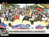 Miranda| Pueblo de Cúa se movilizó en respaldo a la gira euroasiática del Presidente Maduro
