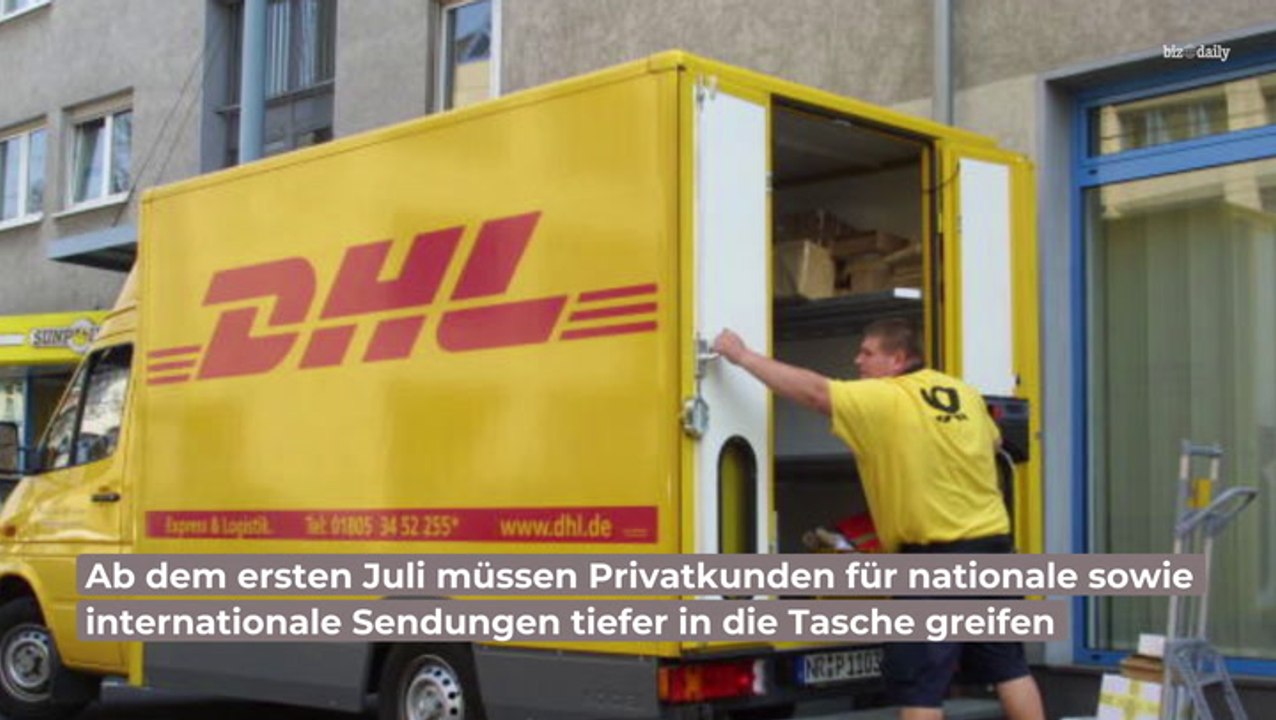 DHL: So viel kosten Pakete ab Juli