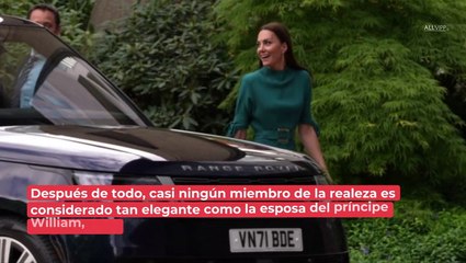 En un impresionante tono de azul: Kate Middleton robó cámara con este atuendo