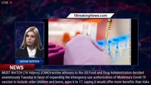 FDA advisers vote in favor of authorizing Moderna Covid-19 vaccine for ages 6-17 - 1breakingnews.com