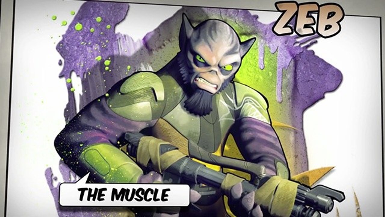 Star Wars Rebels - Zeb im Video-Special