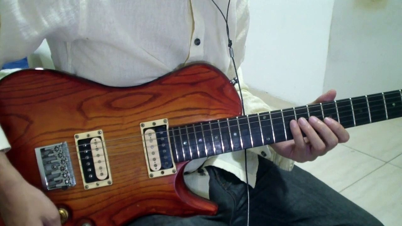 Solo - EU ME RENDO - LEONARDO GONÇALVES - INTRODUÇÃO GUITARRA (COVER) - TABLATURA NA DESCRIÇÃO