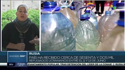 Más de 60 mil refugiados ucranianos fueron recibidos en Rusia durante los días 11 y 13 de junio