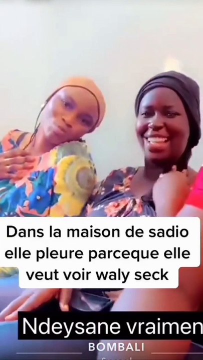 Cette charmante fille proche de Sadio Mané pleure pour rencontrer Wally Seck. Regardez !