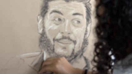 Elaboran dibujos alusivos al Che Guevara por aniversario de su natalicios