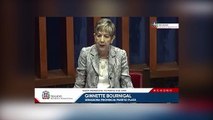 Ginette Bournigal y Milciades Franjul cantan en la sesión de este martes