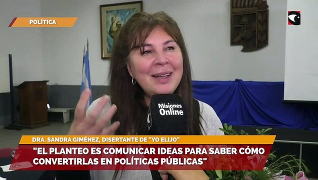 El planteo es comunicar ideas para saber cómo convertirlas en políticas públicas