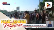 Sitwasyon sa Commonwealth Avenue sa QC