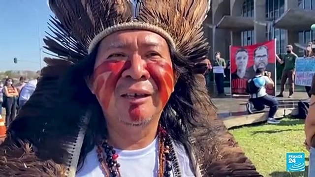 Brasil: manifestantes demandan respuestas sobre la desaparición de Dom Phillips y Bruno Pereira