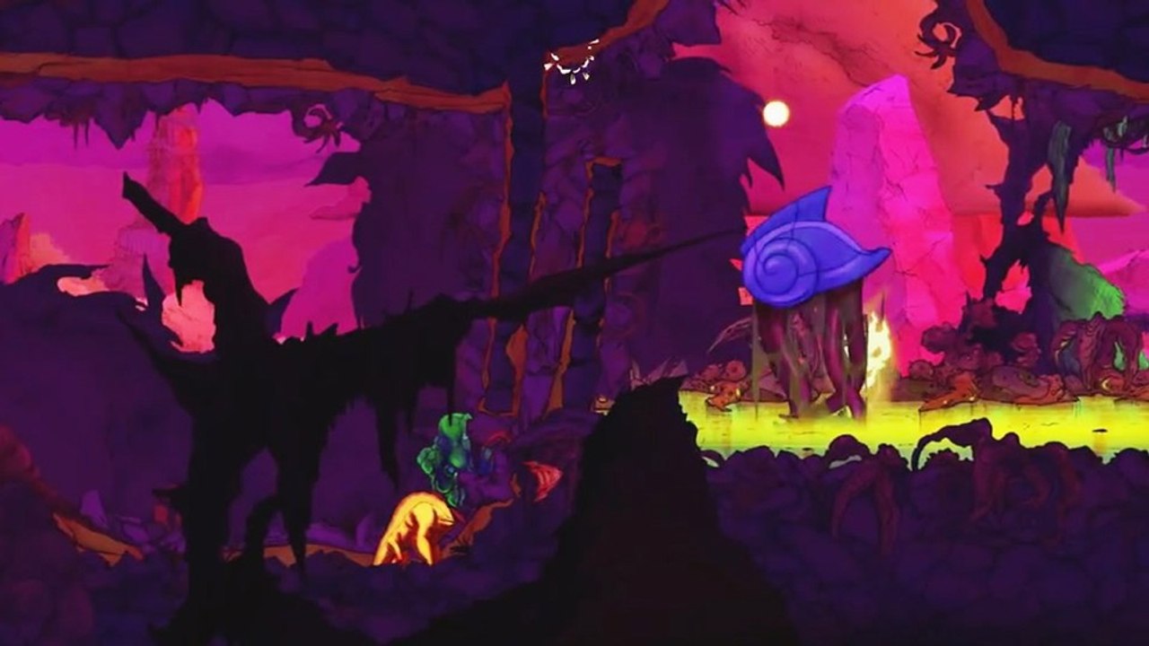 Aaru's Awakening - Gameplay-Trailer zum handgezeichneten Jump'n'Run