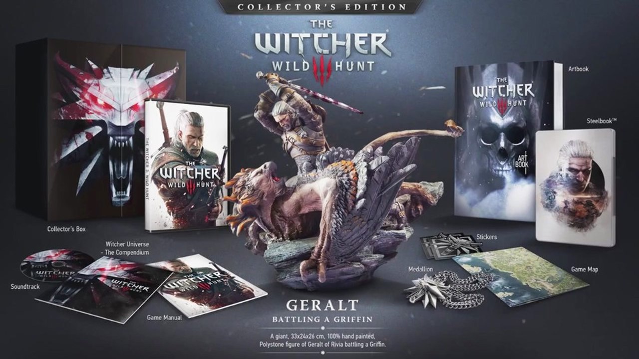 The Witcher 3: Wild Hunt - Unboxing-Video zur Collector's Edition