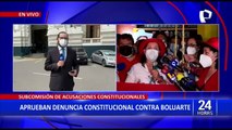 Dina Boluarte: declaran procedente denuncias constitucionales en su contra