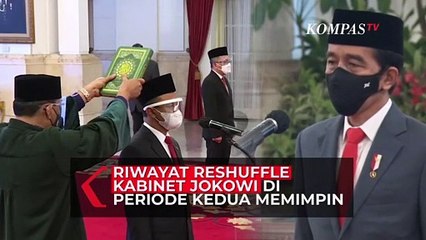 Inilah Riwayat Reshuffle Kabinet Jokowi di Periode Kedua