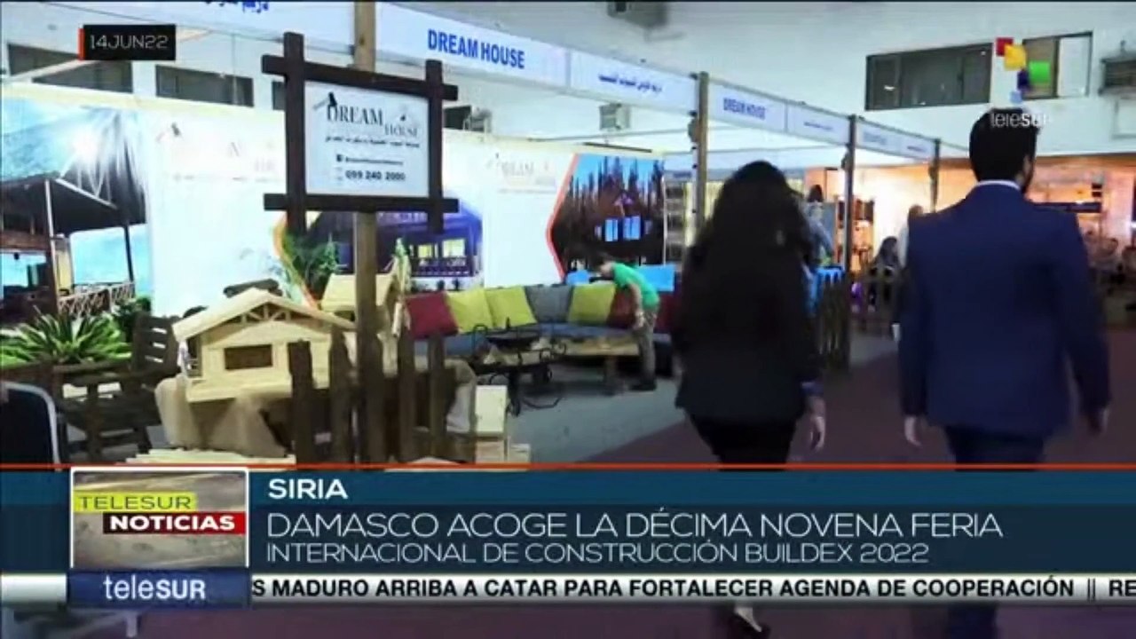 Feria Internacional de Construcción BUILDEX 2022 impulsa recuperación de la economía siria