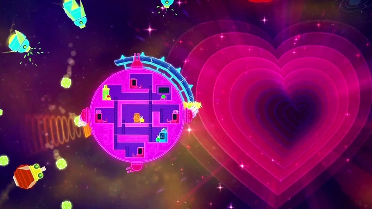 Lovers in a Dangerous Spacetime - Gameplay-Trailer zum Koop-Action-Spiel
