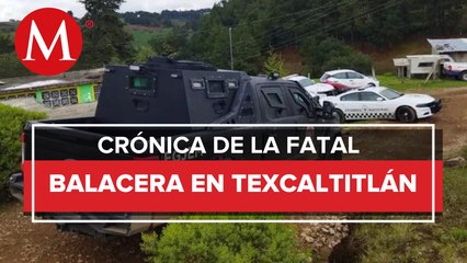 Enfrentamiento en Texcaltitlán contra agentes de la Fiscalía de Edomex deja 10 muertos
