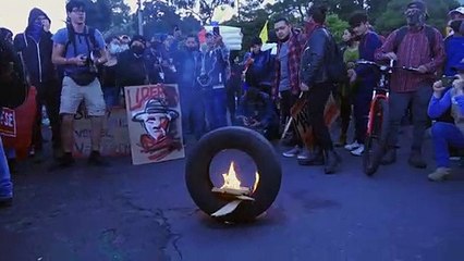 Choques en protestas tras arresto de líder indígena en Ecuador