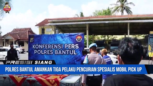 Polres Bantul Ungkap Kasus Curat Mobil Pickup