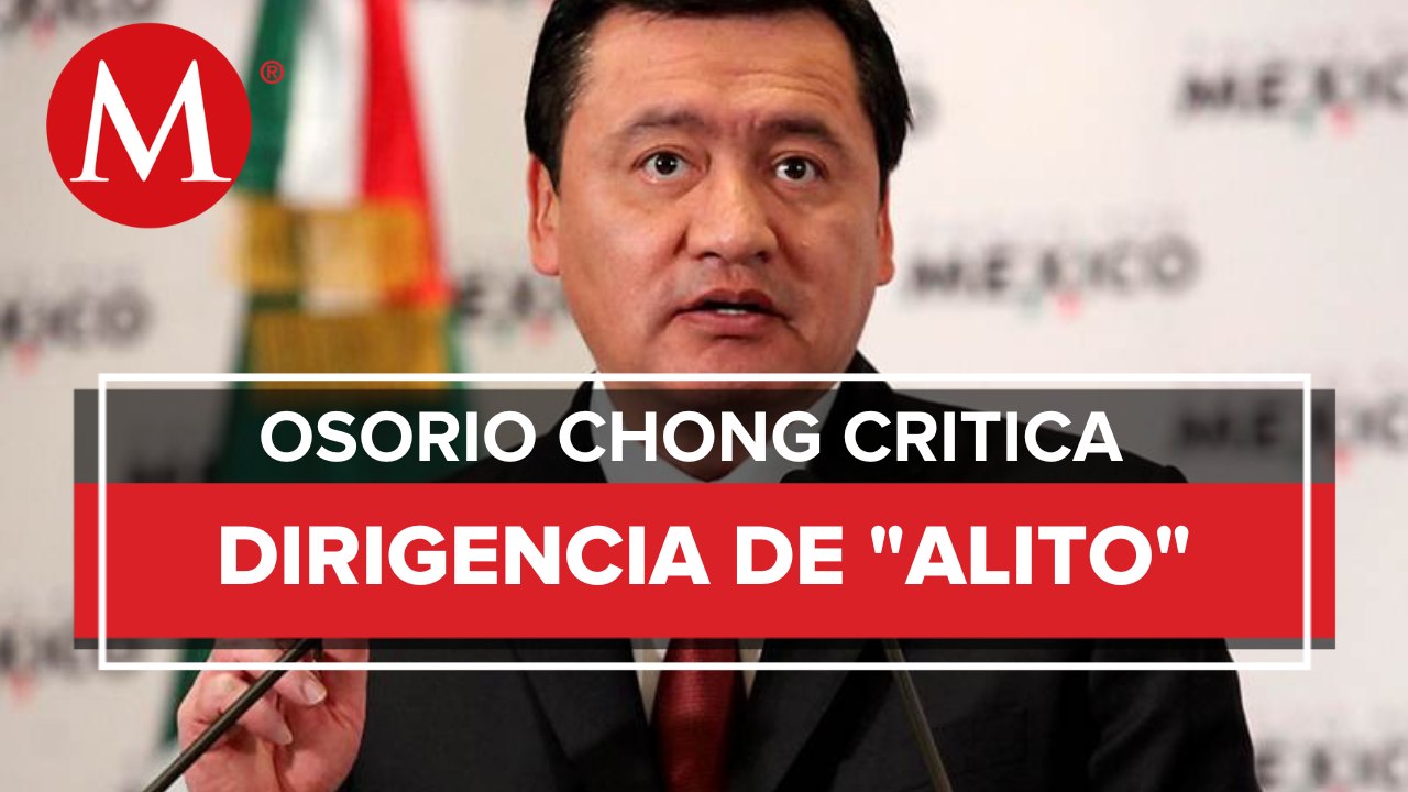 PRI no tiene unidad y confianza; 'Alito' se comprometió a generarlas: Osorio Chong