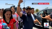 Pese a intenso calor, migrantes se aferran a caminar rumbo a Estados Unidos