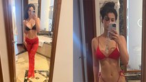 Disha Patani का Red Bikini Look Viral, Fans का Shocking Reaction | Boldsky *Entertainment