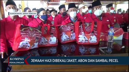 Jemaah Haji Dibekali Jaket, Abon, Serundeng, Sambal Pecel dan Kentang Kering Manis