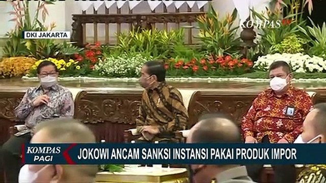 Jokowi: Belanja Barang Impor Tak Berikan Nilai Tambah untuk Negara, Bodoh Sekali Kita!