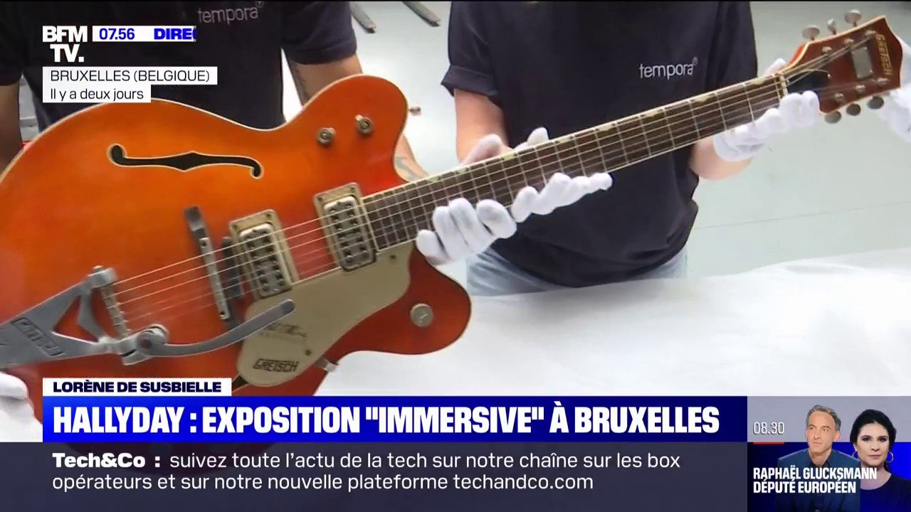 Une exposition "immersive" consacrée à Johnny Hallyday débarque en décembre à Bruxelles, puis à Paris en 2024