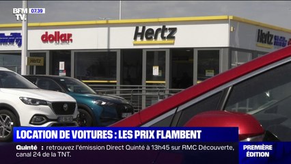 Pourquoi les prix de location de voitures explosent cet été