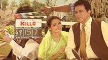 Legendary Dilip Kumar Talks To Lehren On The Sets Of  'Qila' (aka Killa)