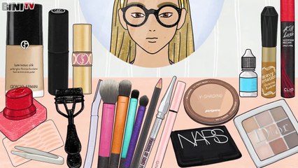 [ASMR] Make-up transformation from a nerd student to a popular student Stop motion