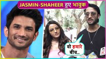 Jasmin Bhasin & Shaheer Sheikh Get Emotional, Remember Late Sushant Singh Rajput