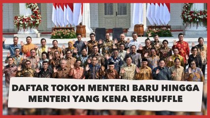 Dipanggil Jokowi ke Istana, Siapa Menteri-menteri Baru dan  Kena Reshuffle?