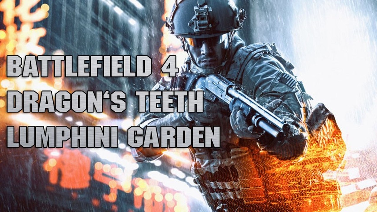 Battlefield 4: Dragon's Teeth - Let's Play: Lumphini Garten