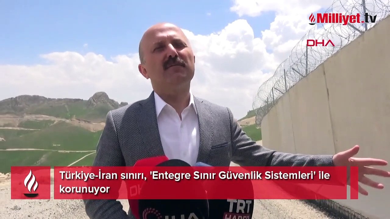 Türkiye-İran sınırı, 'Entegre Sınır Güvenlik Si...