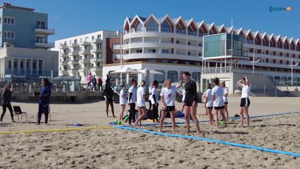 Sports : L'équipe de france de Beach hand à Dunkerque - 09 Juin 2022
