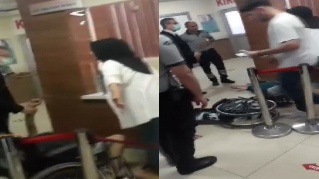 Esenyurt'ta hastaneyi birbirine kattılar