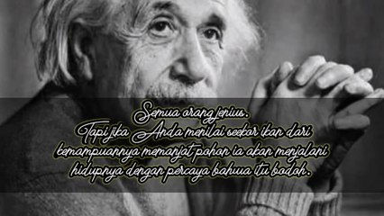 Kata kata albert Einstein  tentang hidup