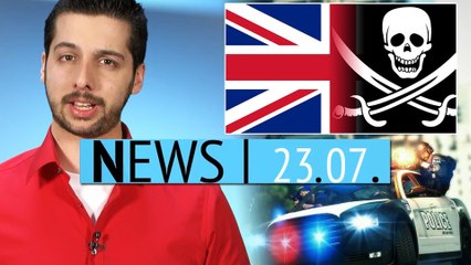 News - Mittwoch, 23. Juli 2014 - Keine Strafverfolgung für Filesharing in UK mehr