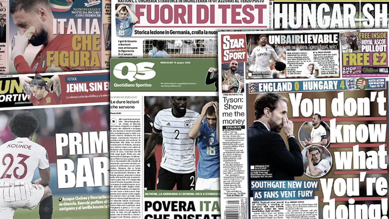 L'Angleterre et l'Italie se font détruire, la presse espagnole se délecte de l'échec de Mbappé