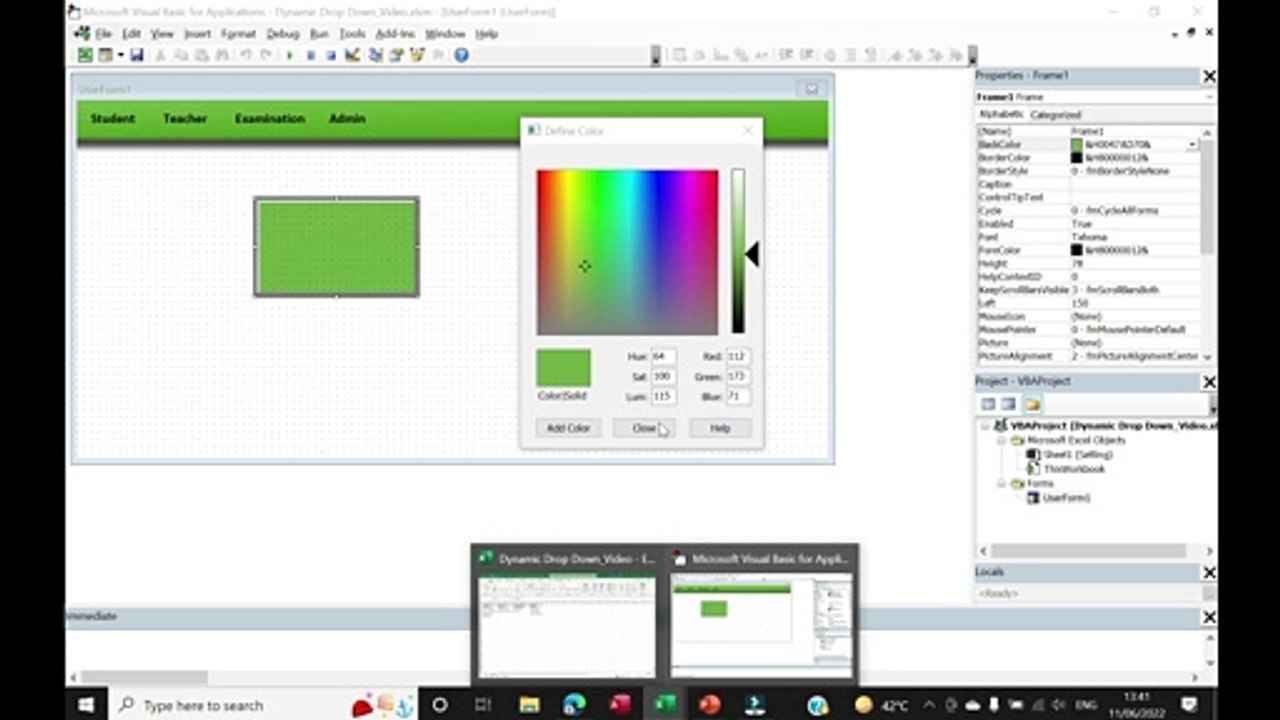 How to Create Dynamic Drop-Down Menu In Excel Userform | Excel Vba | Never Seen Before